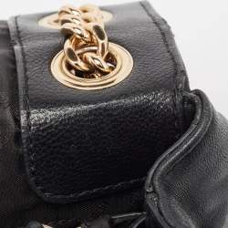 Michael Kors Black Quilted Leather Sloan Shoulder Bag