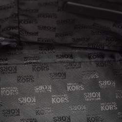 Pre Owned Michael Kors Black Leather Hudson Shoulder Bag