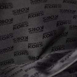 Pre Owned Michael Kors Black Leather Hudson Shoulder Bag