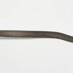 Pre Owned Michael Kors Black Leather Mini Envelope Crossbody Bag