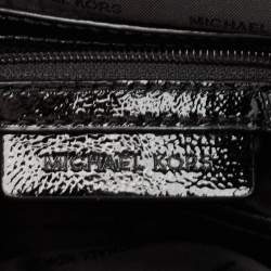 Pre Owned Michael Kors Black Quilted Leather Large Eyelet Sloan Chain Shoulder Bag