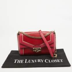 Michael Kors Pink Leather Kinsley Top Handle Bag