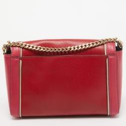 Michael Kors Pink Leather Kinsley Top Handle Bag