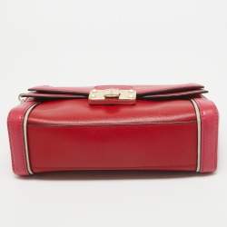 Michael Kors Pink Leather Kinsley Top Handle Bag