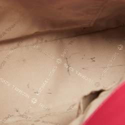 Michael Kors Pink Leather Kinsley Top Handle Bag