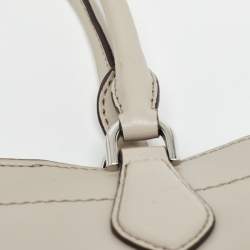 Michael Kors Grey Leather Eden Tote