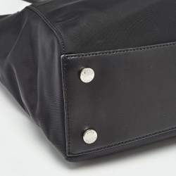 Pre Owned Michael Kors Black Nylon Large Sullivan Tote