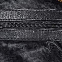 Michael Kors Black Leather Small Rhea Backpack