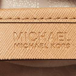 Michael Kors Brown Saffiano Leather Large Selma Tote