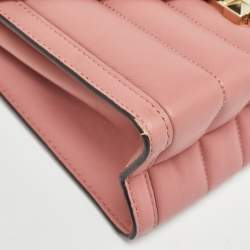 Michael Kors Pink Quilted Leather Large Whitney Shoulder Bag