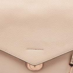Pre Owned Michael Kors Two Tone Pink Leather Small Bristol Backpack