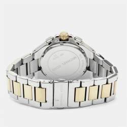 Michael Kors Silver Two Tone Stainless Steel Camille MK5653 Women's Wristwatch 43 mm