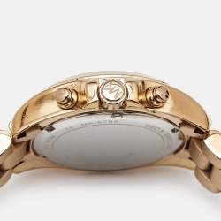 Michael Kors Rose Gold Plated Steel Bradshaw Chronograph MK5799 Women's Wristwatch 37 mm