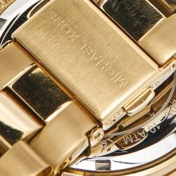 Michael Kors Yellow Gold Tone Stainless Steel Runway Limited Edition MK5662 Women's Wristwatch 38 mm