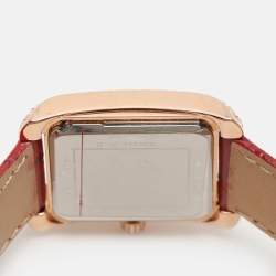 Michael Kors Red Croc Embossed Emery MK4689 Women's Wristwatch 27 mm