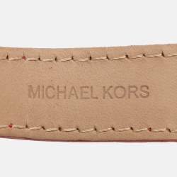 Michael Kors Red Croc Embossed Emery MK4689 Women's Wristwatch 27 mm