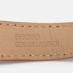 Michael Kors Red Croc Embossed Emery MK4689 Women's Wristwatch 27 mm