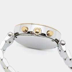 Michael Kors Silver White Dial Two-Tone Stainless Steel Parker MK5626 Women's Wristwatch 39 mm