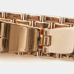 Michael Kors Silver Rose Gold PVD Coated Stainless Steel Parker MK5781 Women's Wristwatch 38 mm
