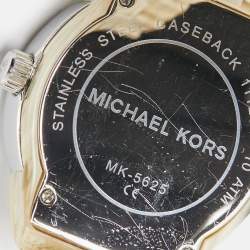 Michael Kors Mother Of Pearl Acetate Stainless Steel Ritz MK5625 Women's Wristwatch 37 mm