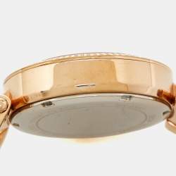 Michael Kors Champagne Rose Gold Plated Stainless Steel MK6352 Women's Wristwatch 33 mm 