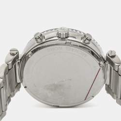 Michael Kors Blue Stainless Steel Sawyer MK6224 Women's Wristwatch 39 mm