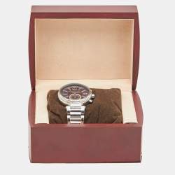 Michael Kors Blue Stainless Steel Sawyer MK6224 Women's Wristwatch 39 mm
