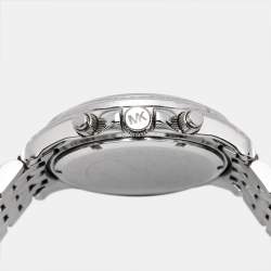 مملوكة مسبقًا Michael Kors Pressley MK5834 Silver Dial Stainless Steel Women's Wristwatch 39 mm