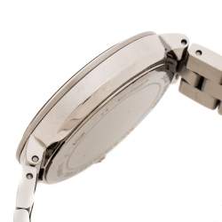 Pre Owned Michael Kors Silver Stainless Steel Garner MK6407 Women's Wristwatch 38 mm