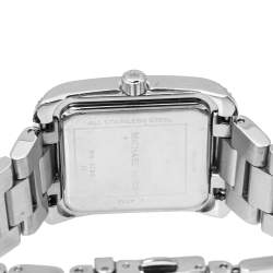 Pre Owned  Michael Kors Silver Stainless Steel Petite Emery MK3289 Women's Wristwatch 27 mm