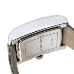 Pre Owned Michael Kors MOP Stainless Steel Uptown Glam Gia MK5674 Women's Wristwatch 37 mm