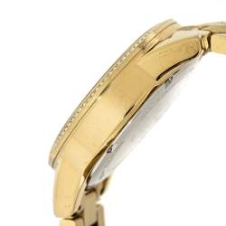 مملوكة مسبقًا ساعة يد نسائية مايكل كورس "ريتز كرونوغراف إم كيه6597"ستانلس ستيل ذهبي اللون 37 مم