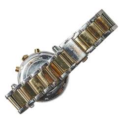 مملوكة مسبقًا Michael Kors Silver Two-Tone Stainless Steel Parker MK5626 Women's Wristwatch 39 mm