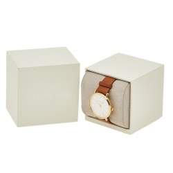 Pre Owned ساعة يد نسائية مايكل كورس بيبر أم كيه2740 ستانلس ستيل لون ذهبي فضي 38 مم