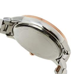 Pre Owned Michael Kors Mother of Pearl Two-Tone Stainless Steel Madelyn MK6288 Women's Wristwatch 40 mm