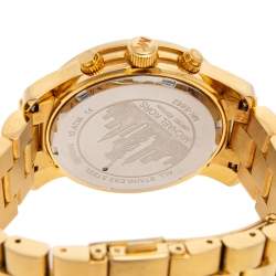 Michael Kors Yellow Gold Tone Stainless Steel Runway Limited Edition MK5662 Women's Wristwatch 38 mm