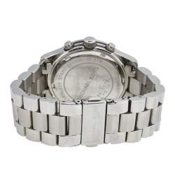 Michael Kors Silver Stainless Steel Runway MK-5076 Women's Wristwatch 38 mm