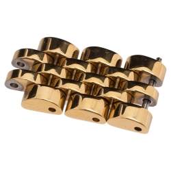 مملوكة مسبقًا Michael Kors Zebra Gold Plated Stainless Petite Lexington MK-3300 Women's Wristwatch 26 mm 