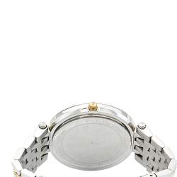 Pre Owned ساعة يد نسائية مايكل كورس دارسي MK-3215 فضية اللون ستانلس ستيل بمقاس 39 مم