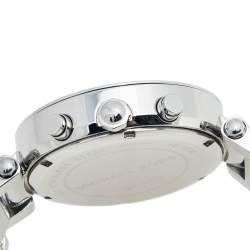 Pre Owned Michael Kors Silver Stainless Steel Parker MK5353 Women's Wristwatch 39 mm