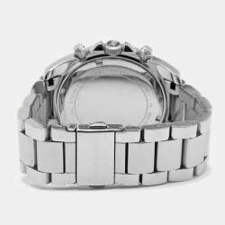 Michael Kors Silver Stainless Steel Crystal MK5165 Women's Wristwatch 39 mm