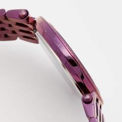 Pre Owned Michael Kors Grey PVD Coated Stainless Steel Darci MK3554 Women's Wristwatch 39 mm 