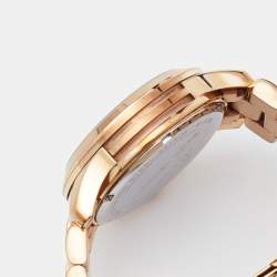 Michael Kors Rose Gold Plated Stainless Steel Runway MK5128 Women's Wristwatch 38 mm