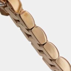 Michael Kors Champagne Rose Gold Plated Stainless Steel Runway MK5128 Women's Wristwatch 38 mm
