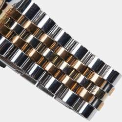 Pre Owned Michael Kors Silver Tri-Tone Stainless Steel Lexington MK5735 Women's Wristwatch 38 mm