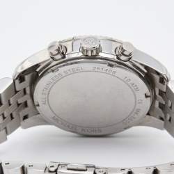 مملوكة مسبقًا Michael Kors Silver Stainless Steel Lexington MK5555 Women's Wristwatch 38 mm