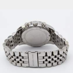 مملوكة مسبقًا Michael Kors Silver Stainless Steel Lexington MK5555 Women's Wristwatch 38 mm