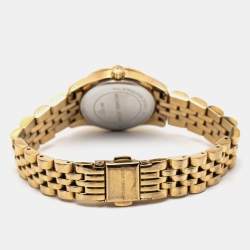 Michael Kors Blue Gold Plated Stainless Steel Lexington MK3271 Women's Wristwatch 26 mm