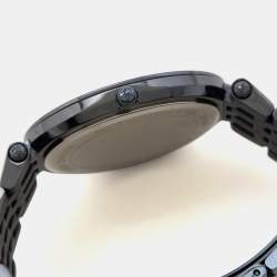 Pre Owned Michael Kors Blue PVD Coated Stainless Steel Darci MK3417 Women's Wristwatch 39 mm