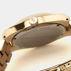 Michael Kors Blue Gold Plated Stainless Steel Channing MK5894 Women's Wristwatch 38 mm